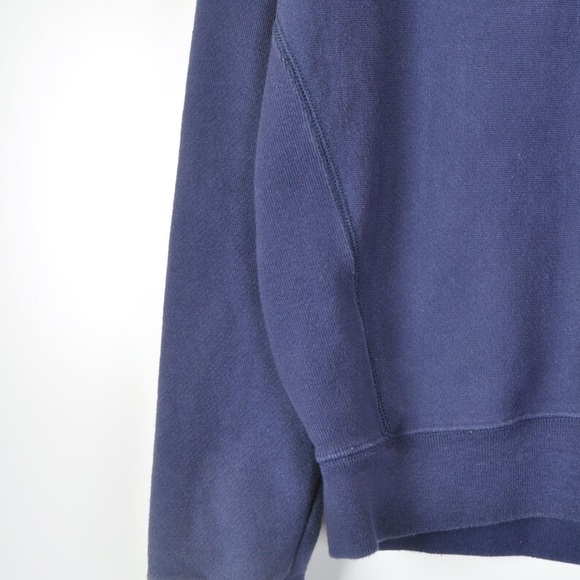 Vintage Champion Reverse Weave Sweater Navy Ladies - Picture 3 of 7